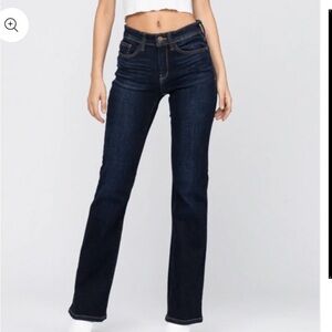 Judy Blue Women's Blue Denim Jeans Bootcut Size 5/27 Style JB82361DK